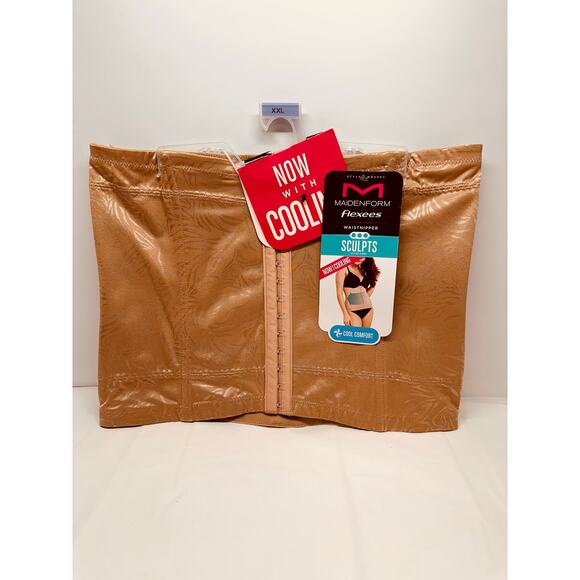 New Women's Maidenform Flexees Cool Comfort Ultra Firm Waist Trainer Size 2X - Picture 1 of 5